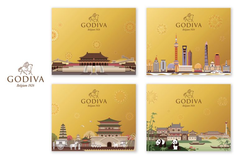 徐磊-GODIVA中国系列插画